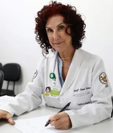 Brasil participa de pesquisa inédita que busca a cura da hepatite B. Professora do Hucam-Ufes, referência no assunto, Tânia Reuter. Foto: Hucam/Divulgação
