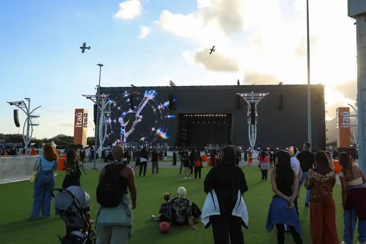 Rio de Janeiro (RJ), 02/09/2026 – Rock in Rio apresenta estrutura em evento teste na Cidade do Rock, na Barra da Tijuca, no Rio de Janeiro. Foto: Tomaz Silva/Agência Brasil