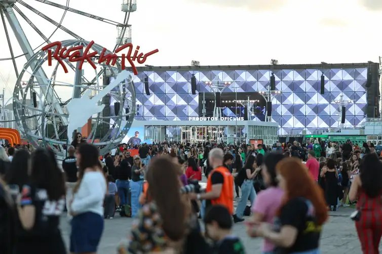 Tomaz Silva/Agência Brasil Rio de Janeiro (RJ), 02/09/2026 – Rock in Rio apresenta estrutura em evento teste na Cidade do Rock, na Barra da Tijuca, no Rio de Janeiro. Foto: Tomaz Silva/Agência Brasil