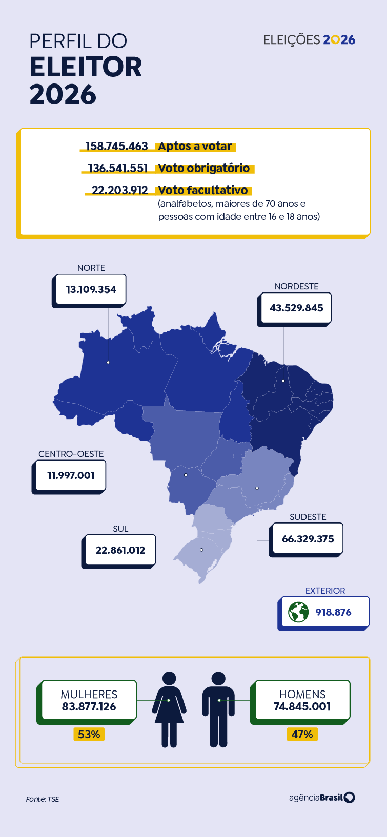 Perfil do eleitor 2026 
