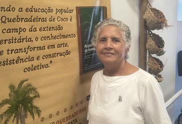 21/10/2026 - Voto das vovós: idosas defendem consciência cidadã contra abstenção. Na foto a eleitora Maria Alaídes Alvas de Souza. Foto: Maria Alaídes Alvas de Souza/ Arquivo Pessoal